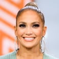 J Lo Shows Off Major Underboob in a Sheer-Paneled Swimsuit