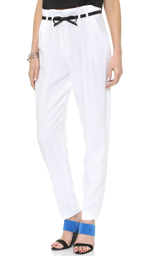 Milly Paper-Bag Waist Trousers