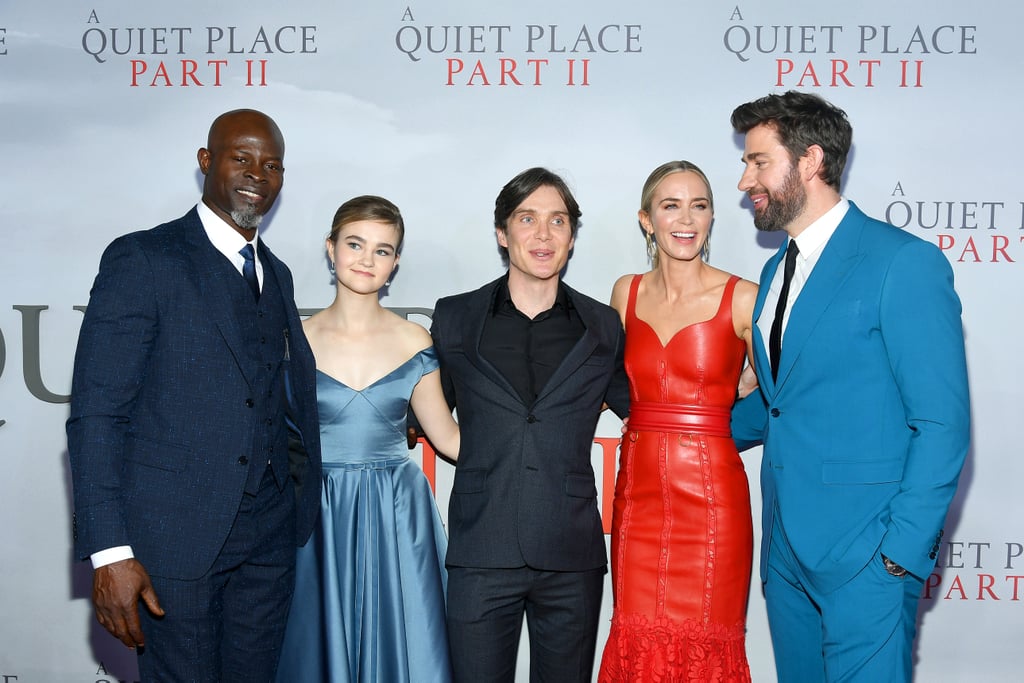 Emily Blunt and John Krasinski at A Quiet Place 2 Premiere