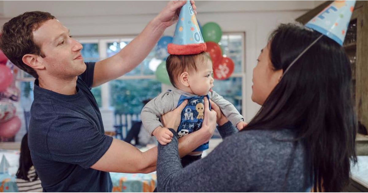 Mark Zuckerberg and Baby Max | POPSUGAR Family