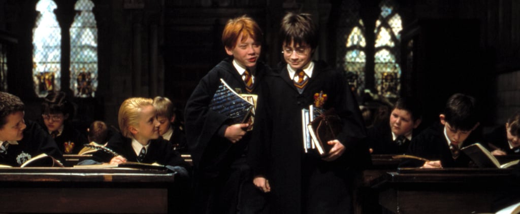 Ron Weasley Touching Harry Potter's Hair Movie Detail