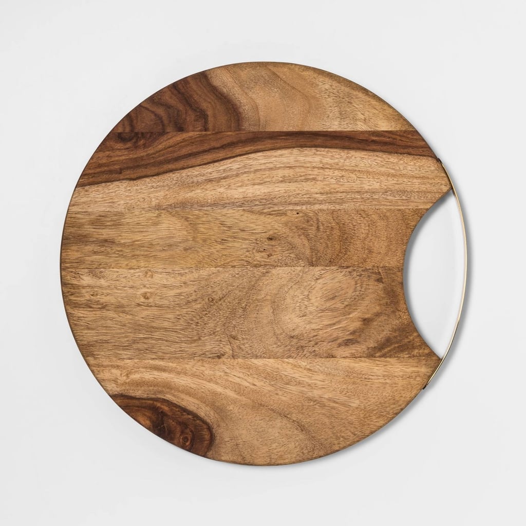 13” Sheesham Wood Round Serving Board