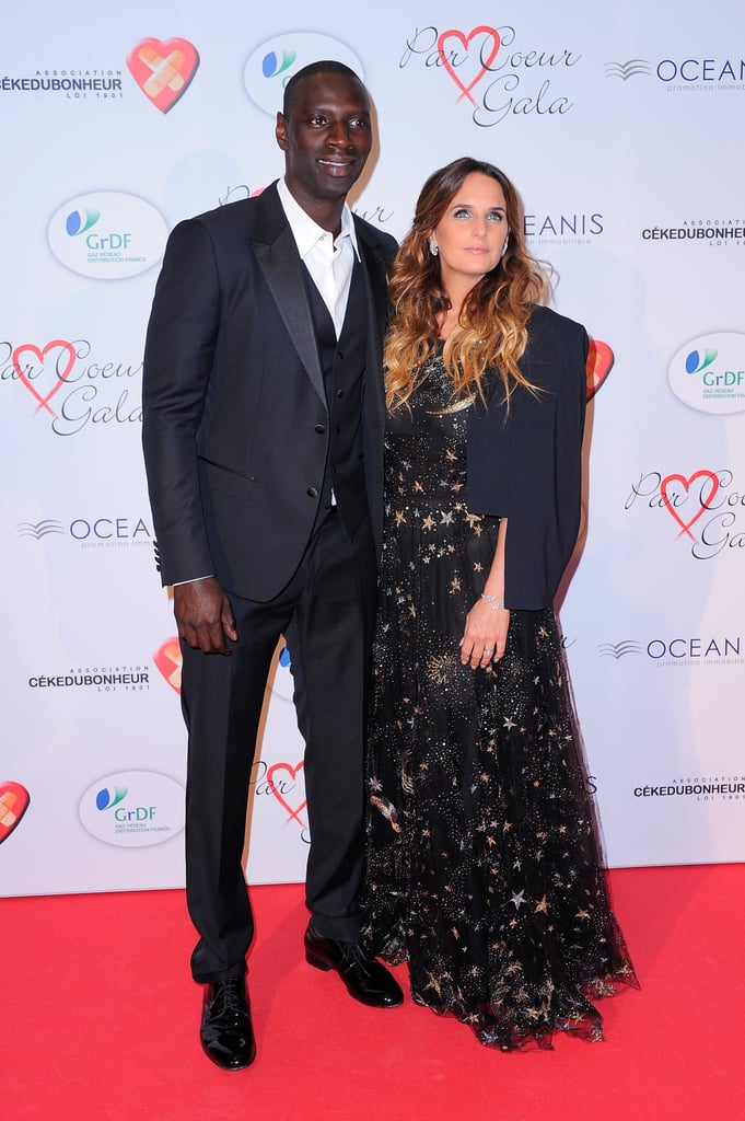 Cute Pictures of Omar Sy and His Wife, Hélène