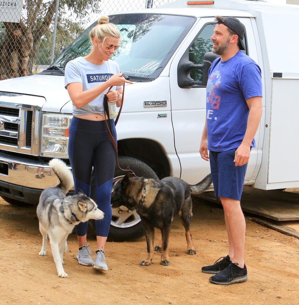 Ben Affleck and Lindsay Shookus Out in LA June 2018