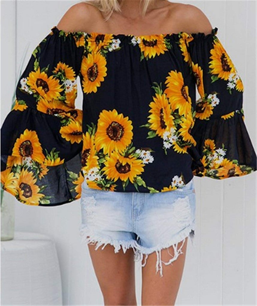 MnlybabyBoho Bell Sleeve Blouse