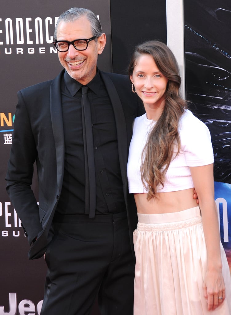 Jeff Goldblum and Emilie Livingston Cutest Pictures