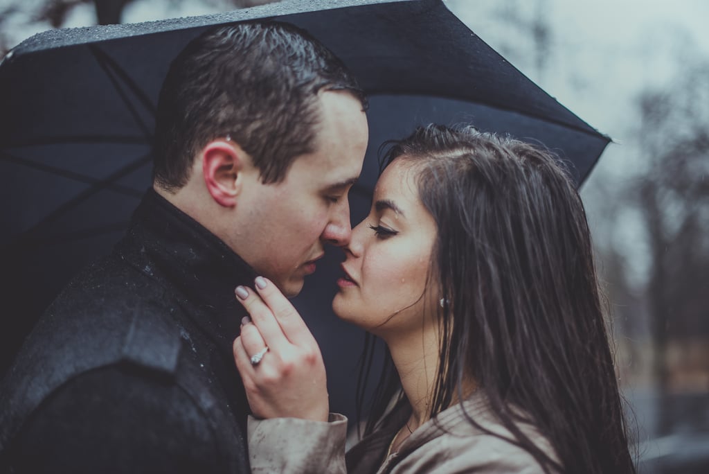 Rainy Engagement Shoot