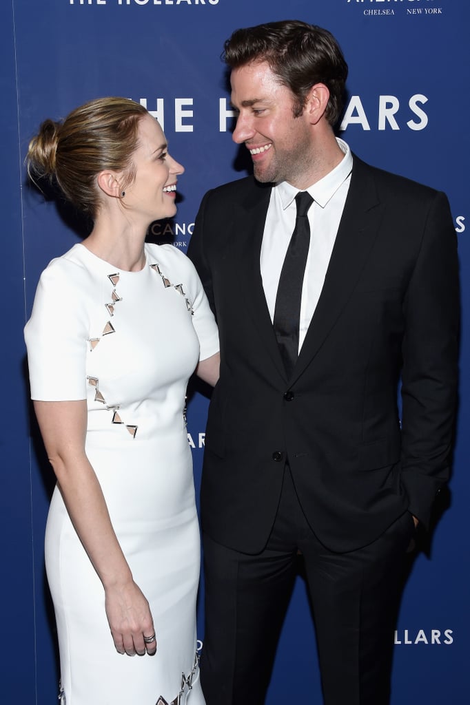 Emily Blunt and John Krasinski at The Hollars Premiere 2016