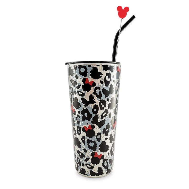 Disney Plastic Tumbler with Straw - Minnie Mouse Icon Polka