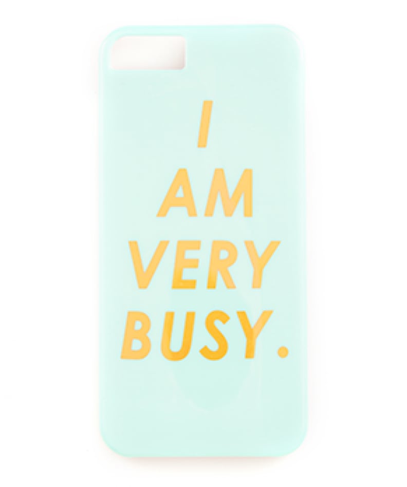 "I Am Very Busy" iPhone Case