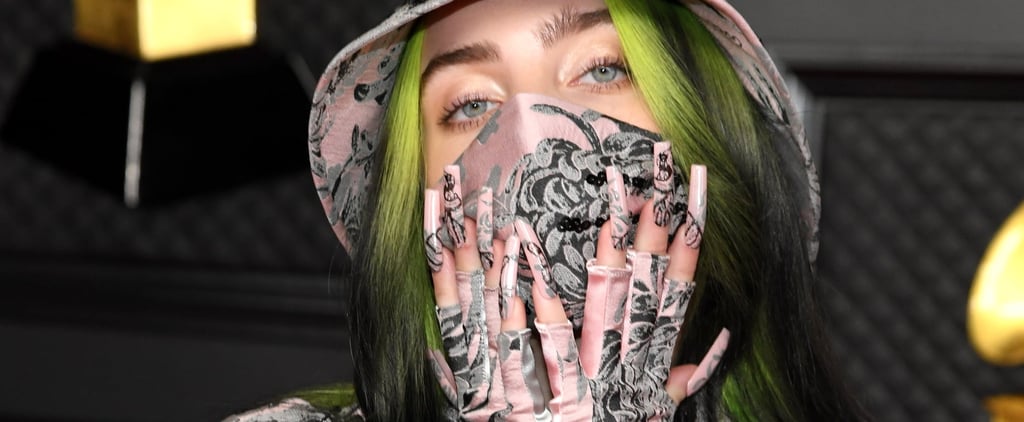 Billie Eilish in Custom Gucci at the 2021 Grammy Awards