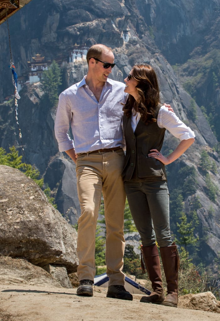 Kate Middleton's Hiking Outfit in Bhutan 2016