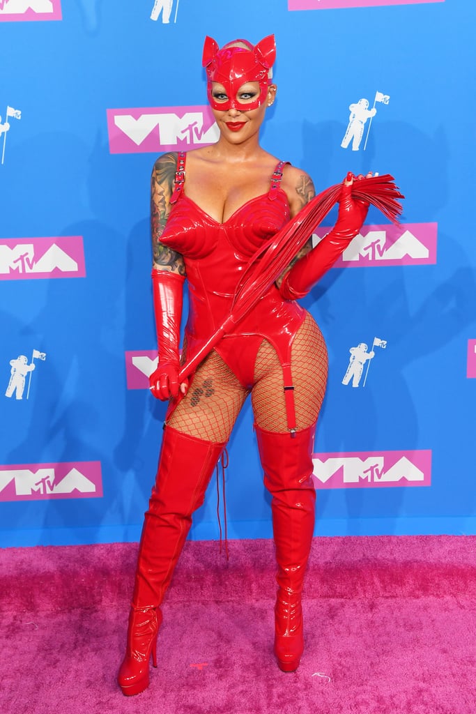 Amber Rose at the 2018 MTV VMAs