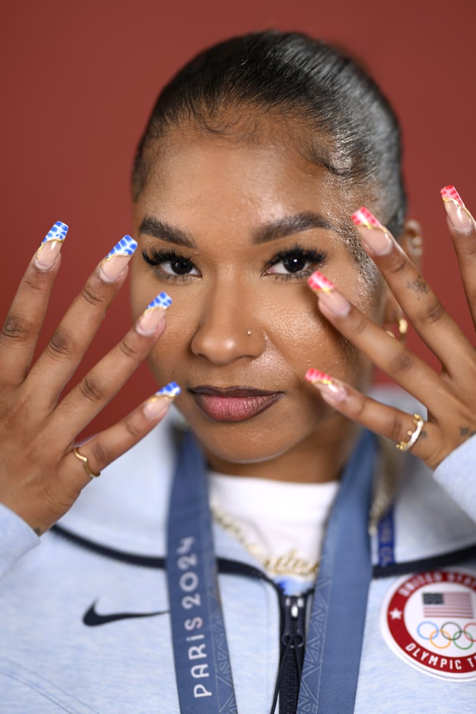 Jordan Chiles's Olympic Nails
