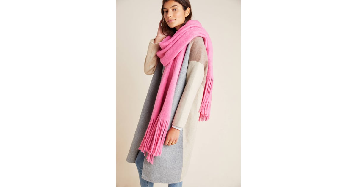 Mimi fringed hot sale wrap scarf