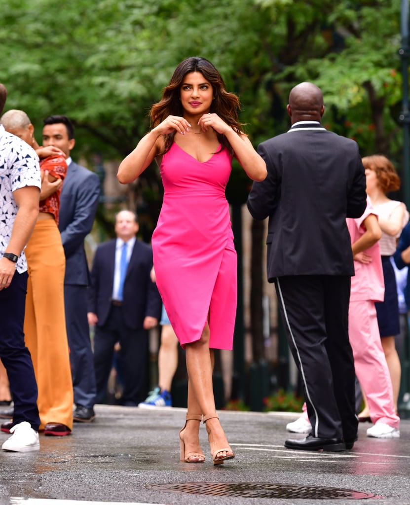 Priyanka Chopras Pink Dress In Isnt It Romantic Movie Popsugar Fashion Photo 6 