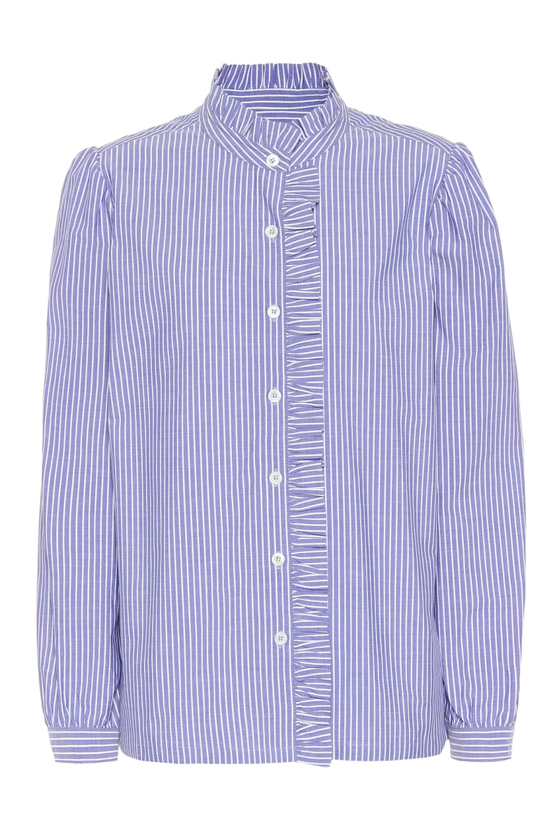 A.P.C. Dunst Striped Cotton Blouse