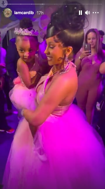 Cardi B Throws Kulture a Princess 3rd Birthday Party