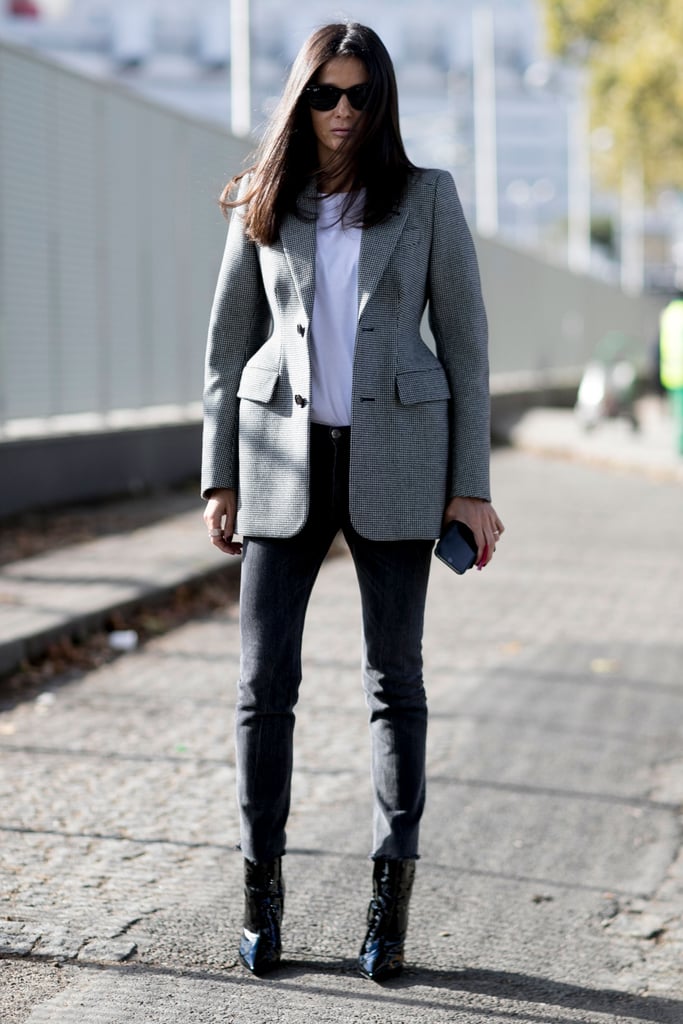 Boost your casual Friday look with the perfect tailored blazer.