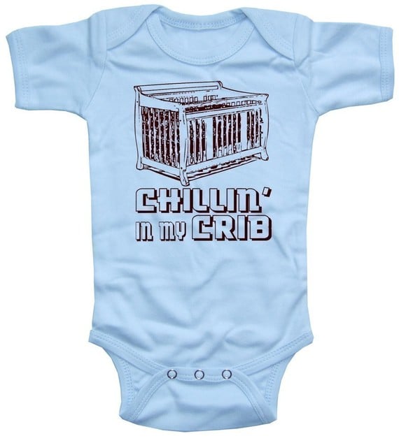 clever crib onesie