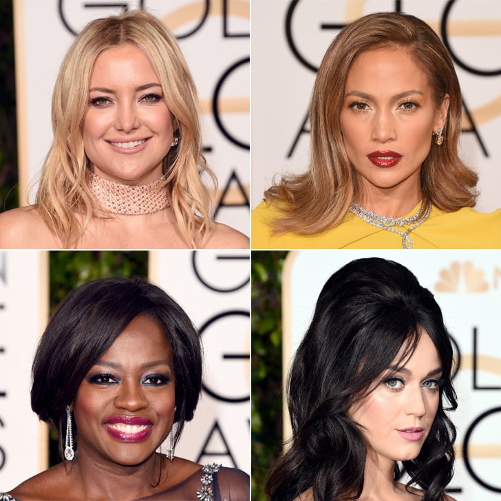 Hair and Makeup at Golden Globes 2016