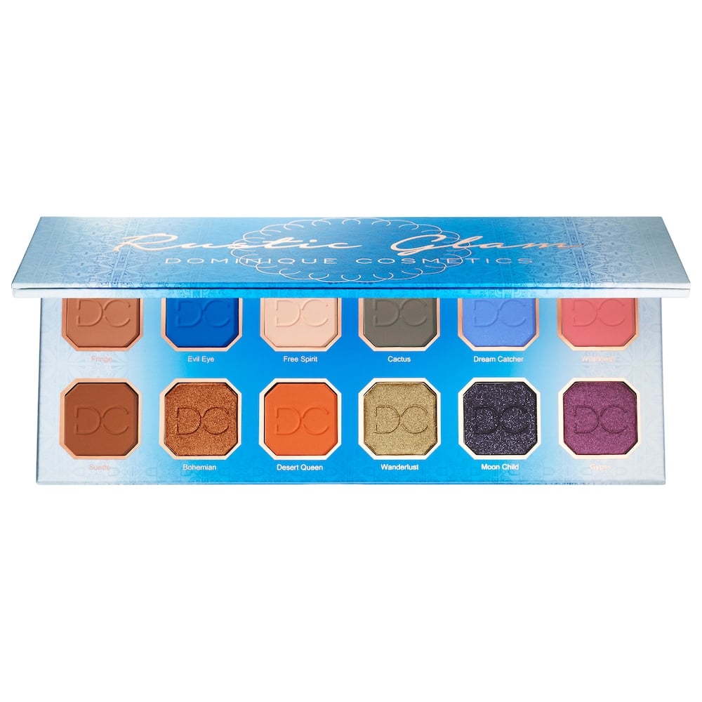 Add a pop of colour: Dominique Cosmetics Rustic Glam Eyeshadow Palette