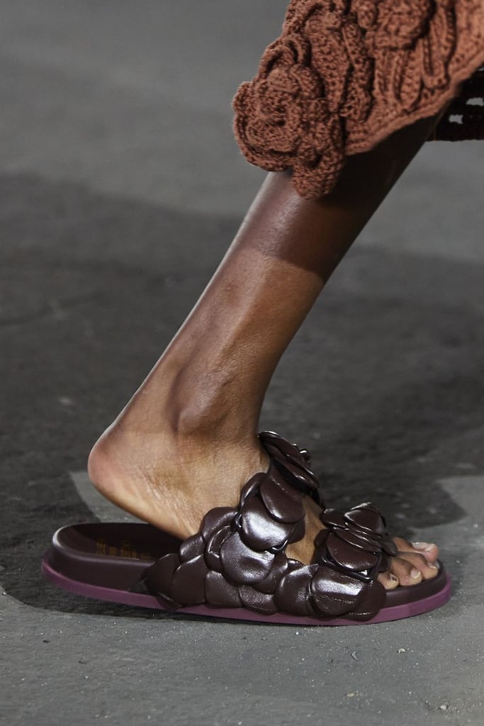 Sandals from the Valentino Spring/Summer 2021 runway.