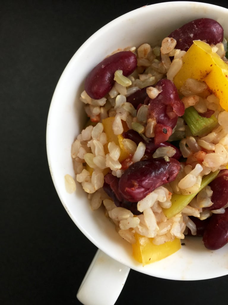 Microwaveable Indian Red Beans Over Rice