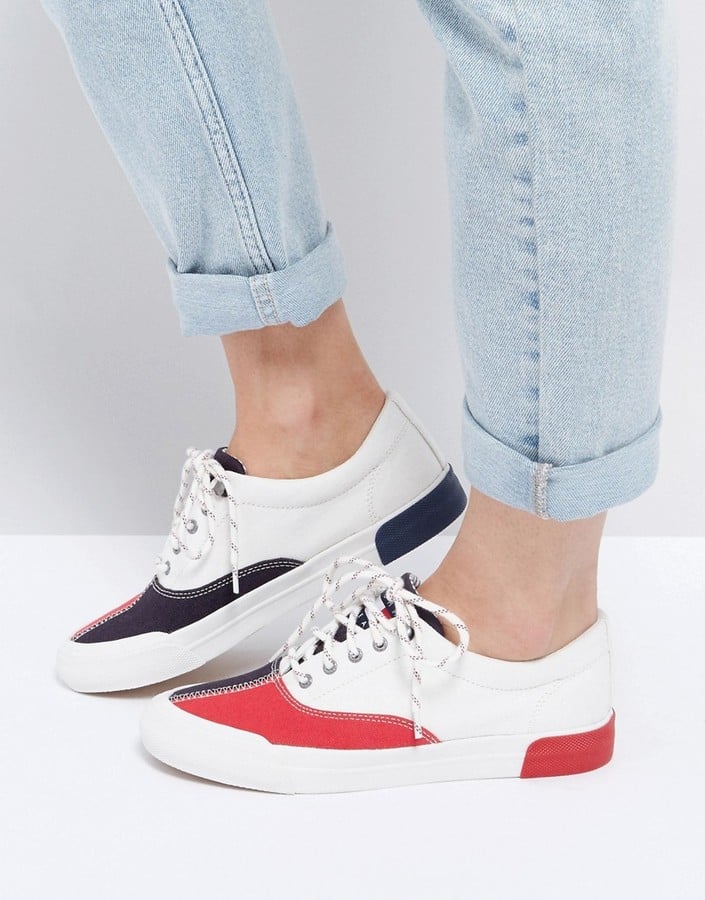 Red, White, and Blue Sneakers | POPSUGAR Fashion