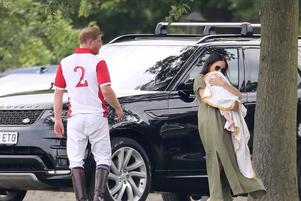 Meghan Markle, Prince Harry, and Baby Archie Polo Match 2019