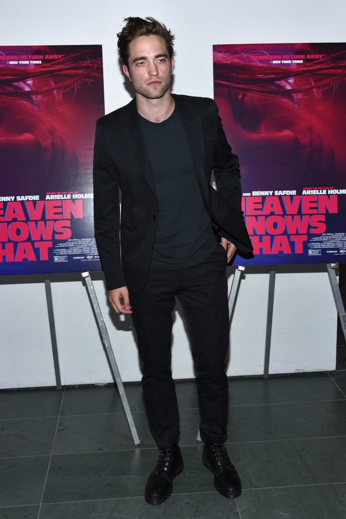 Robert Pattinson at Heaven Knows What Premiere