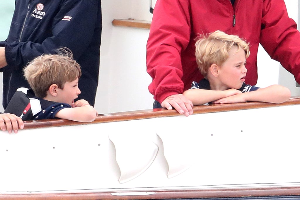 Prince William and Kate Middleton King's Cup Race Aug. 2019