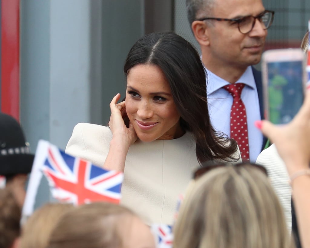 Queen Elizabeth II and Meghan Markle Cheshire Visit Pictures