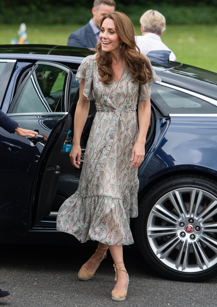 Kate Middleton's Midi Tea Dress June 2019 | POPSUGAR Fashion UK Photo 6