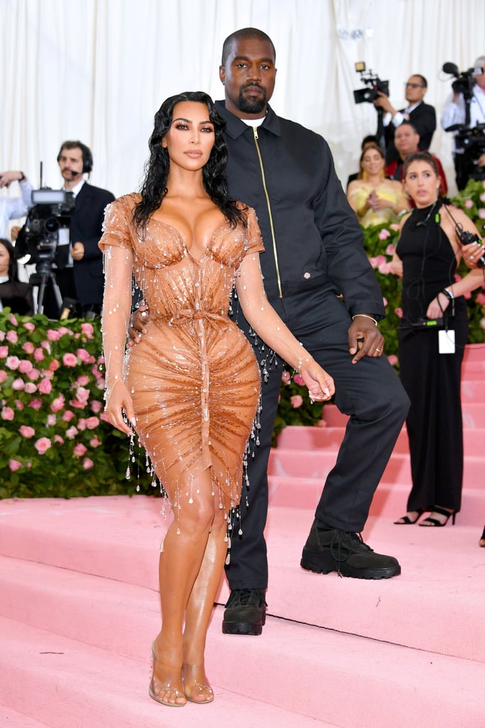 Kim Kardashian and Kanye West at the 2019 Met Gala