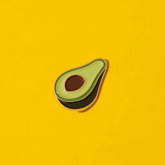 Enamel Baby Avocado Pin