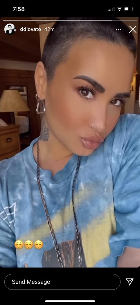 Demi Lovato Got a Buzz Cut For the New Year