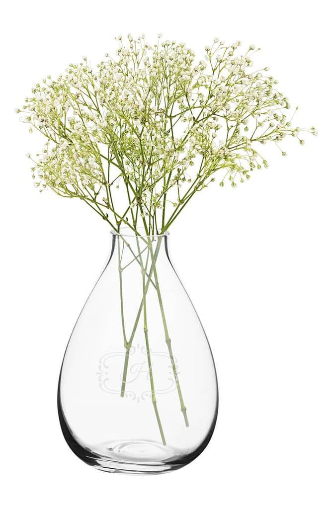 Cathy's Concepts Monogram Glass Vase