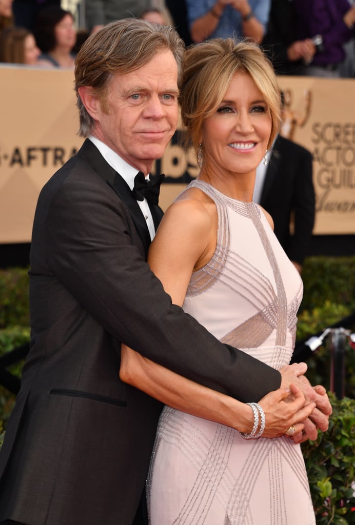 Felicity Huffman and William H. Macy at the 2017 SAG Awards