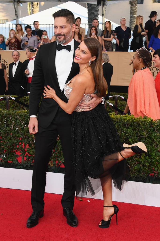 Sofia Vergara and Joe Manganiello at the 2017 SAG Awards