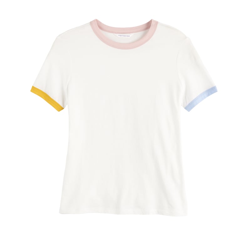 POPSUGAR Contrast Ringer Tee