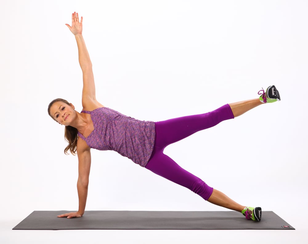 Side Plank With Leg Lift (Right Side)