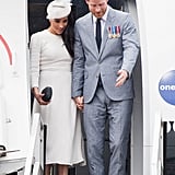 Meghan Markle Zimmerman Dress Australia Tour October 2018
