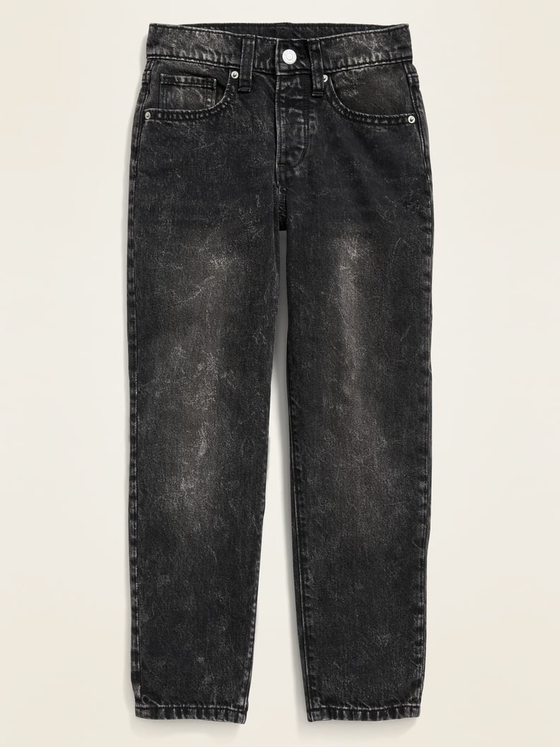 POPSUGAR x Old Navy High-Waisted O.G. Straight Black Jeans