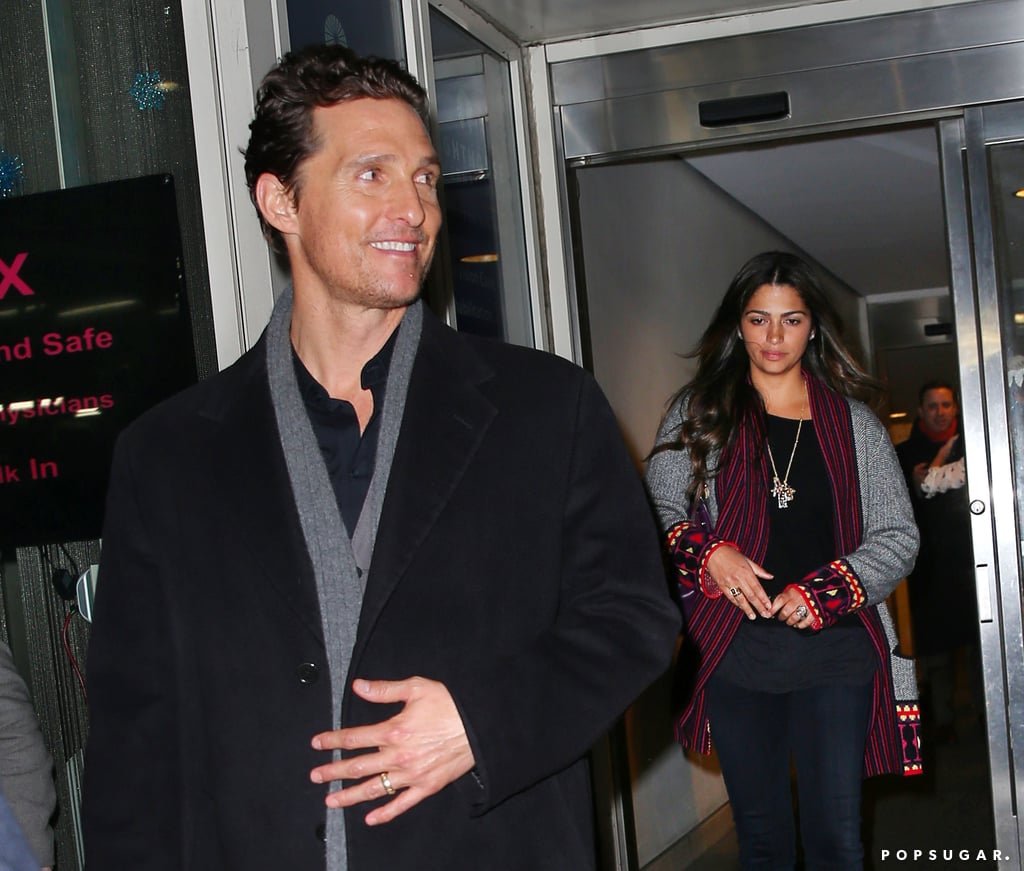 Matthew McConaughey Smiles in NYC | Pictures