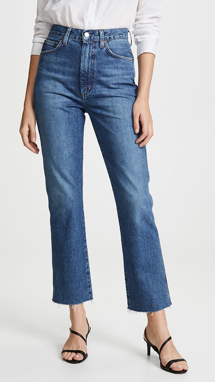 high rise skinny kick jeans