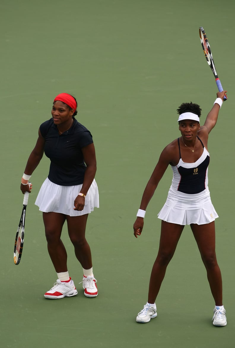Venus and Serena Williams at the 2008 Olympics