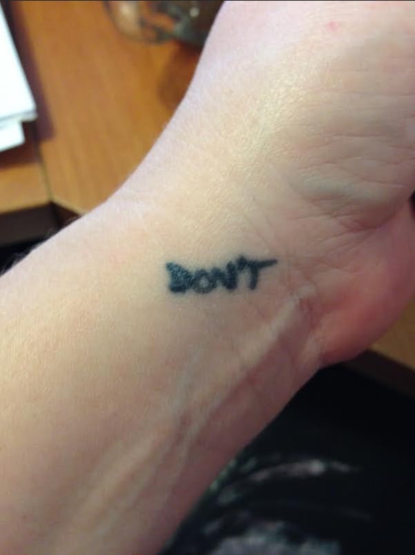 "Don't"