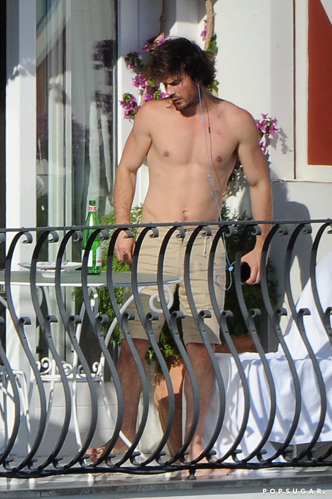 Ian Somerhalder and Nikki Reed Show PDA in Italy | Pictures