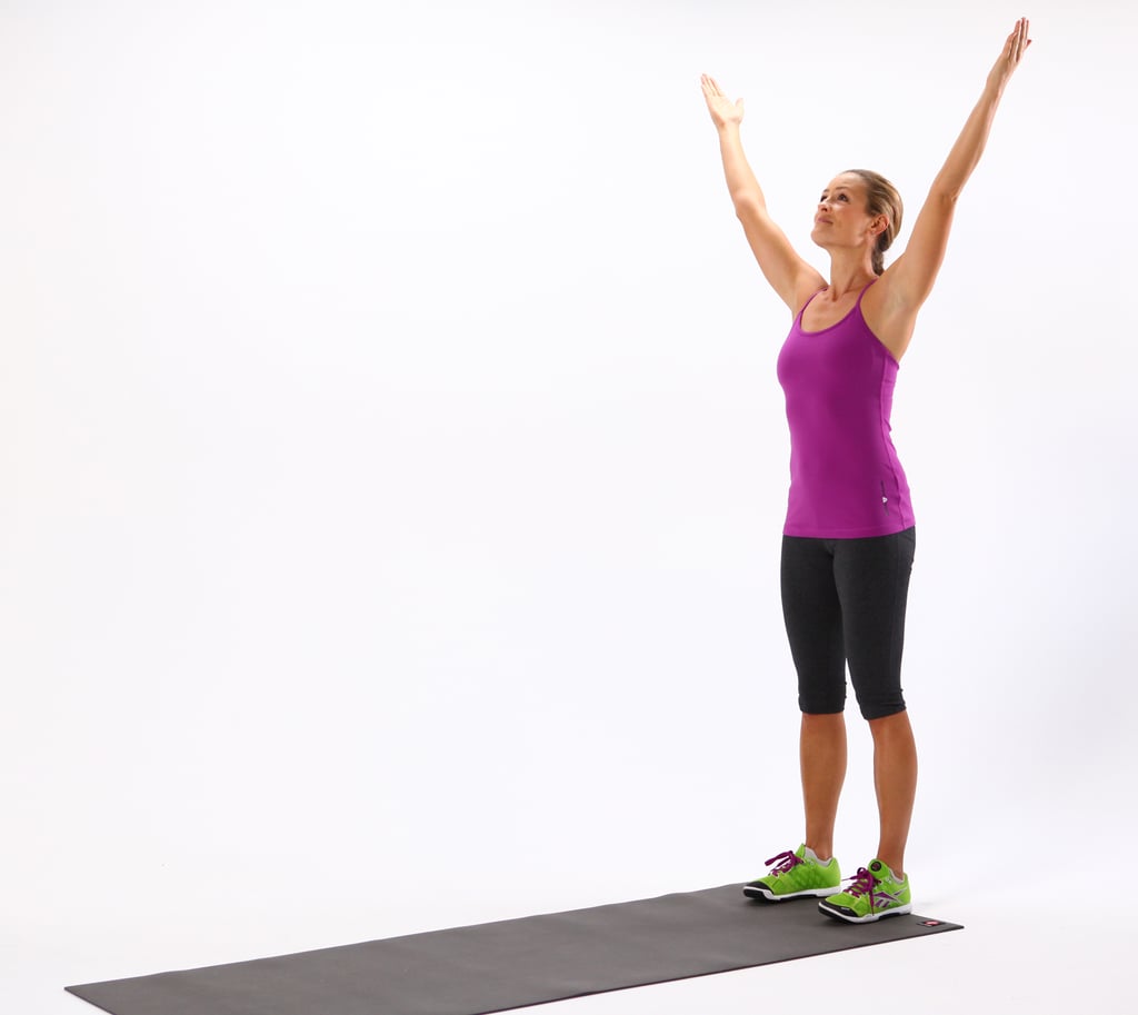 Reach Up Warmup For Strength Training Walkout POPSUGAR Fitness Photo 1